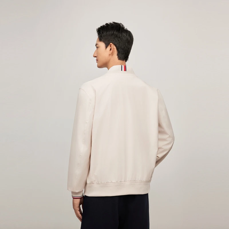 商品[国内直发] Tommy Hilfiger|商务休闲运动棒球服飞行员外套夹克 男款,价格¥996,第10张图片详细描述