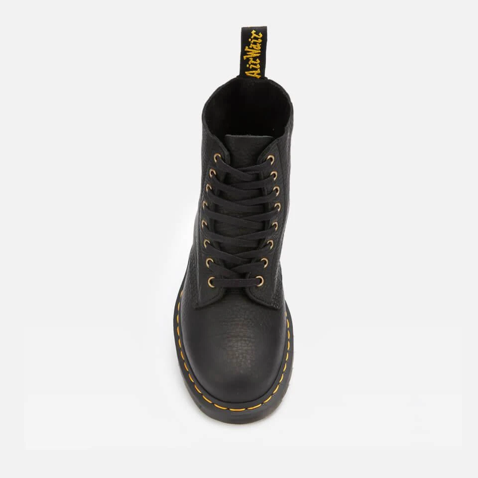 商品Dr. Martens|DR. MARTENS MEN'S 1460 AMBASSADOR SOFT LEATHER PASCAL 8-EYE BOOTS - BLACK,价格¥1113,第3张图片详细描述