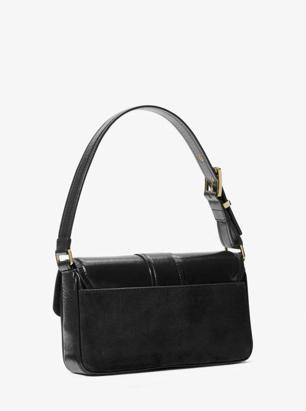 商品Michael Kors|Colby Medium Crackled Leather and Suede Shoulder Bag,价格¥1516,第3张图片详细描述