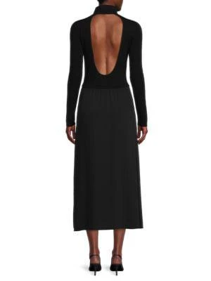 商品Vince|Wool & Cashmere Midi A Line Dress,价格¥1064,第2张图片详细描述