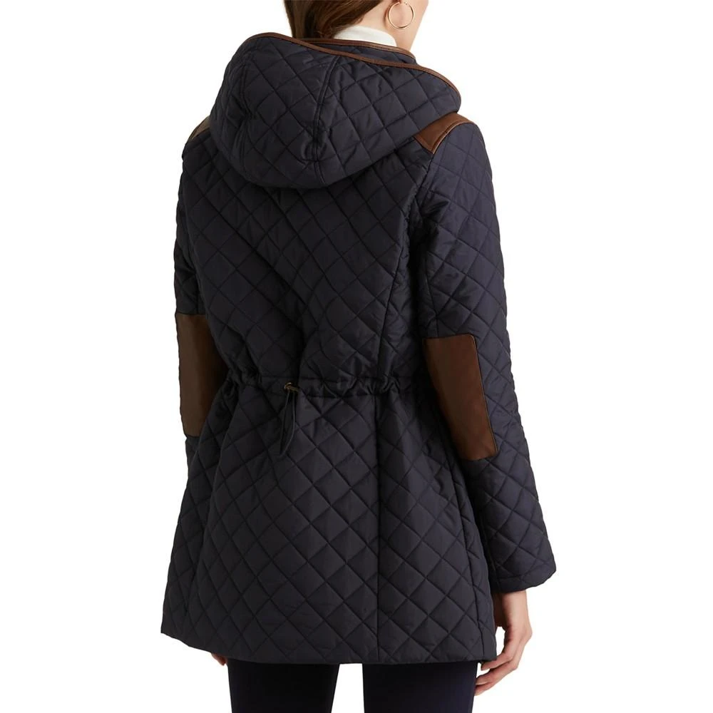 商品Ralph Lauren|Women's Quilted Hooded Coat, Created for Macy's,价格¥1222,第2张图片详细描述