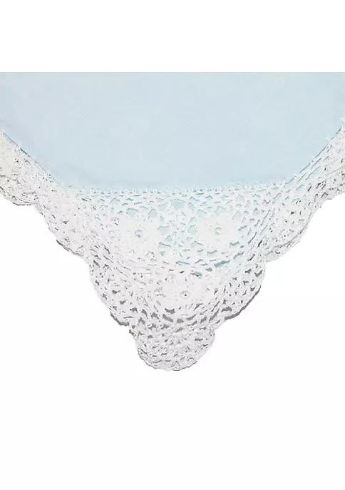 商品CTM|Womens Cotton Bonnie Lace Handkerchief,价格¥98,第2张图片详细描述