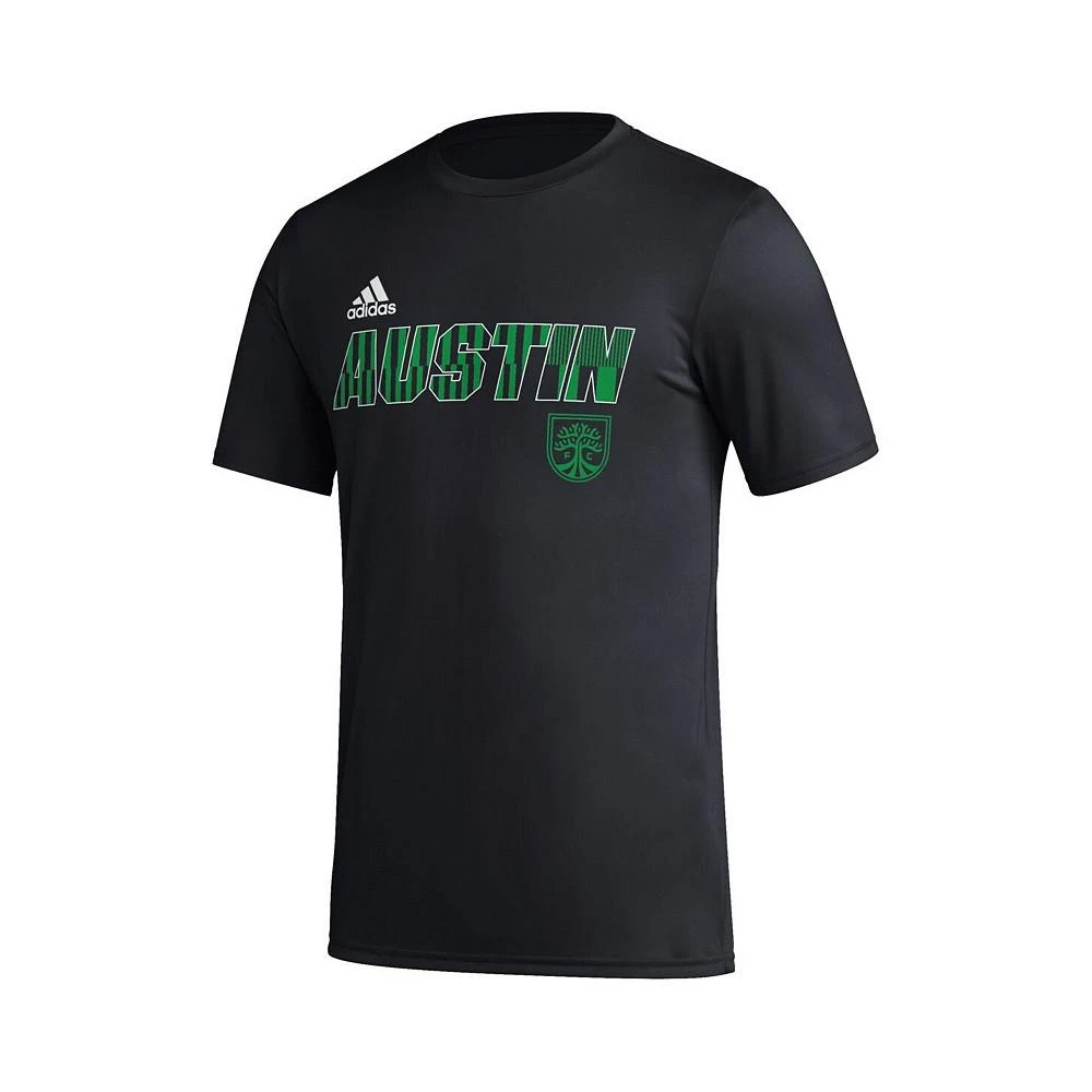 商品Adidas|Men's Black Austin FC Team Jersey Hook AEROREADY T-shirt,价格¥293,第2张图片详细描述