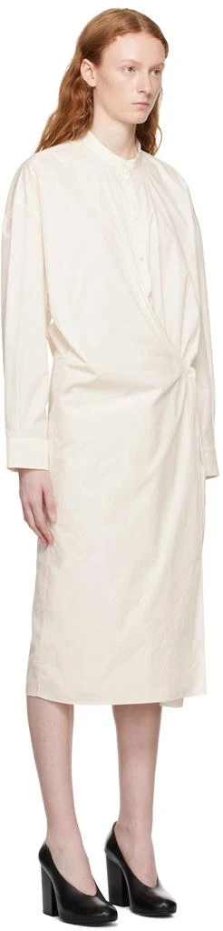 商品Lemaire|White Twisted Midi Dress,价格¥1914,第2张图片详细描述