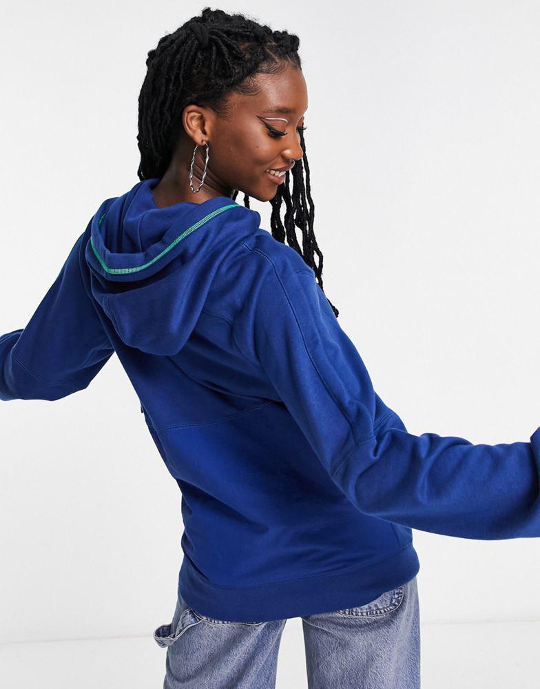 商品NIKE|Nike Football World Cup 2022 Brazil unisex travel fleece hoodie in navy,价格¥568,第4张图片详细描述