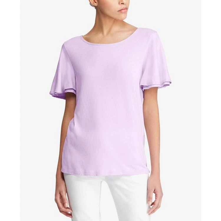 商品Ralph Lauren|Contrast-Trim T-Shirt,价格¥266,第1张图片