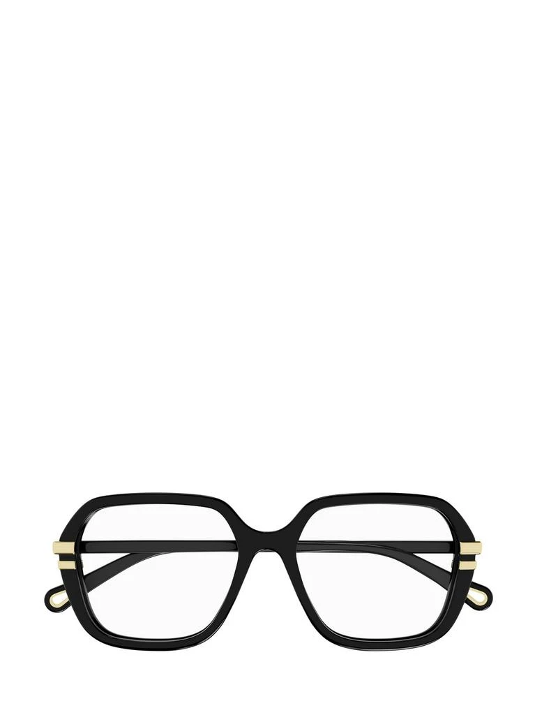 商品Chloé|Chloé Eyewear Rectangle Frame Glasses,价格¥2260,第1张图片