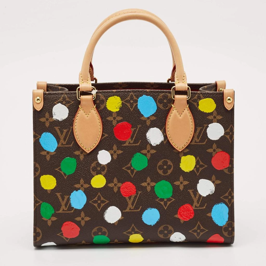 商品[二手商品] Louis Vuitton|Louis Vuitton x Yayoi Kusama Painted Dots Monogram Canvas OnTheGo PM Bag,价格¥25602,第4张图片详细描述