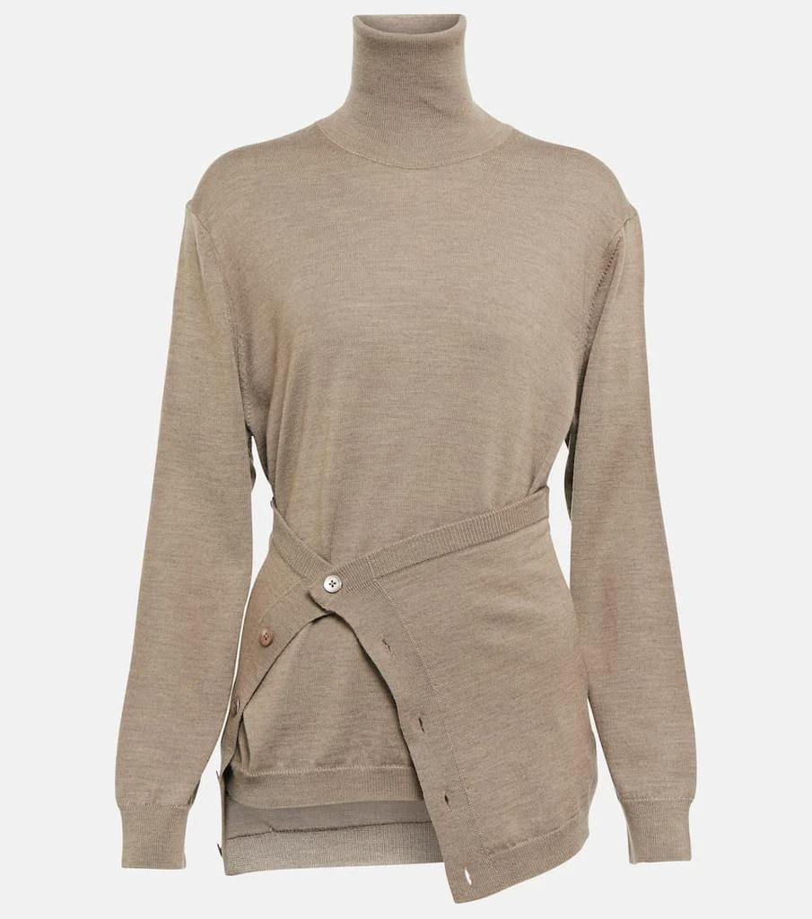 商品Lemaire|Turtleneck wool-blend sweater,价格¥1778,第1张图片