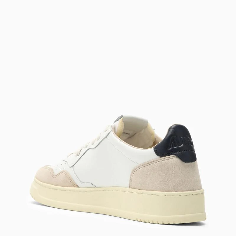 商品Autry|Medalist white/blue leather trainer,价格¥1314,第4张图片详细描述