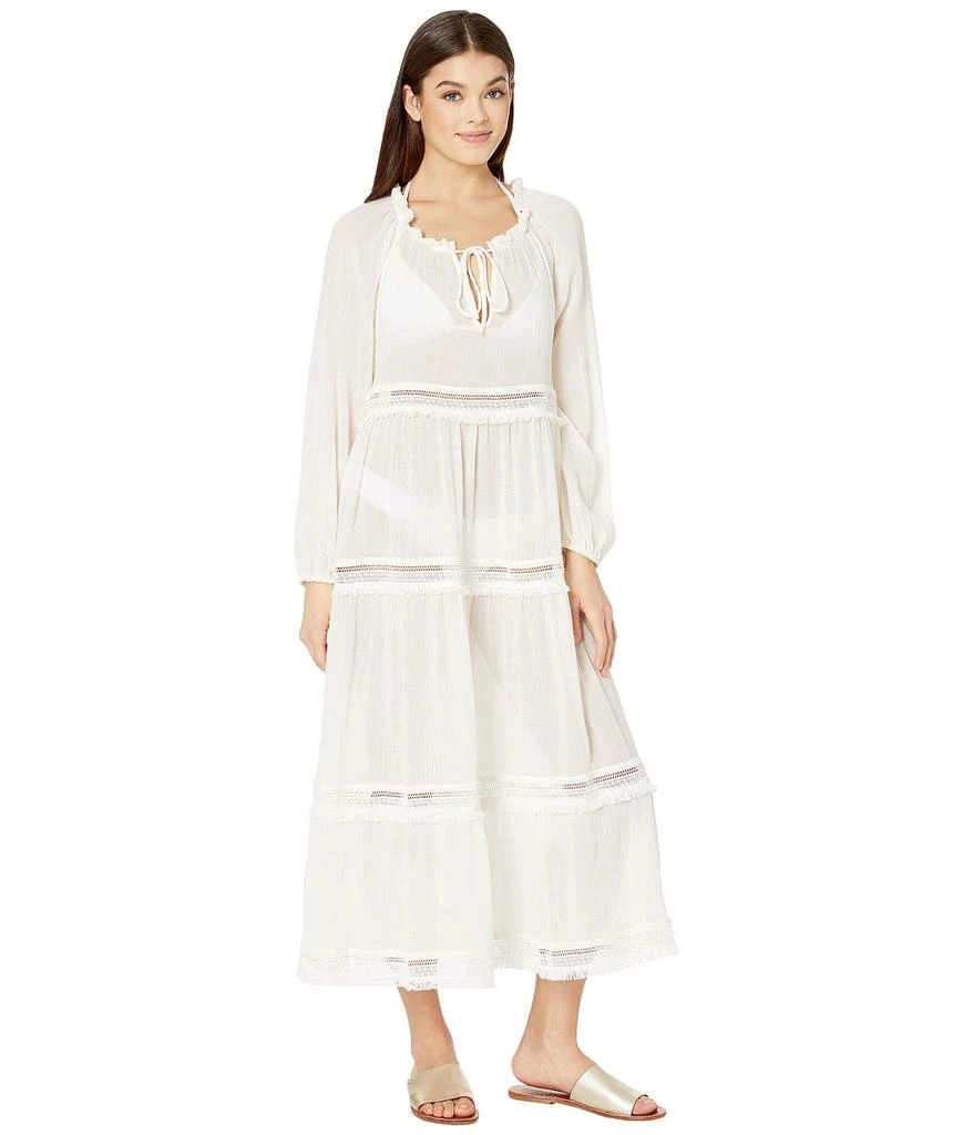 商品Eberjey|Summer Of Love Emery Long Cover-Up,价格¥714,第4张图片详细描述