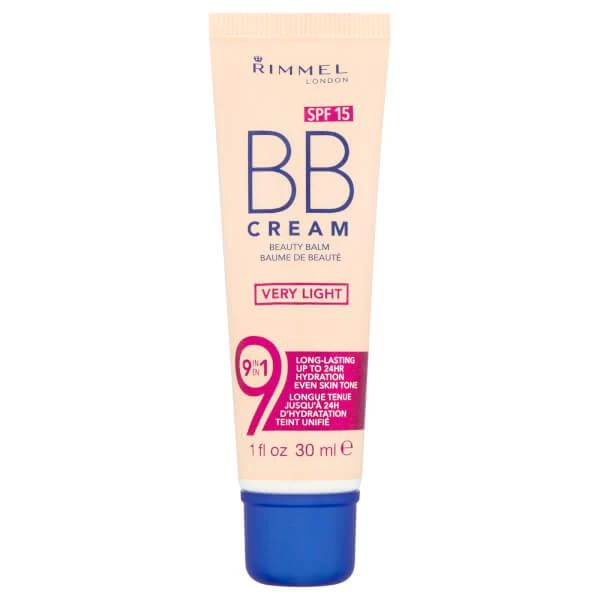 商品Rimmel|Rimmel 9-in-1 Super Make-Up BB Cream 30ml (Various Shades),价格¥78,第1张图片详细描述