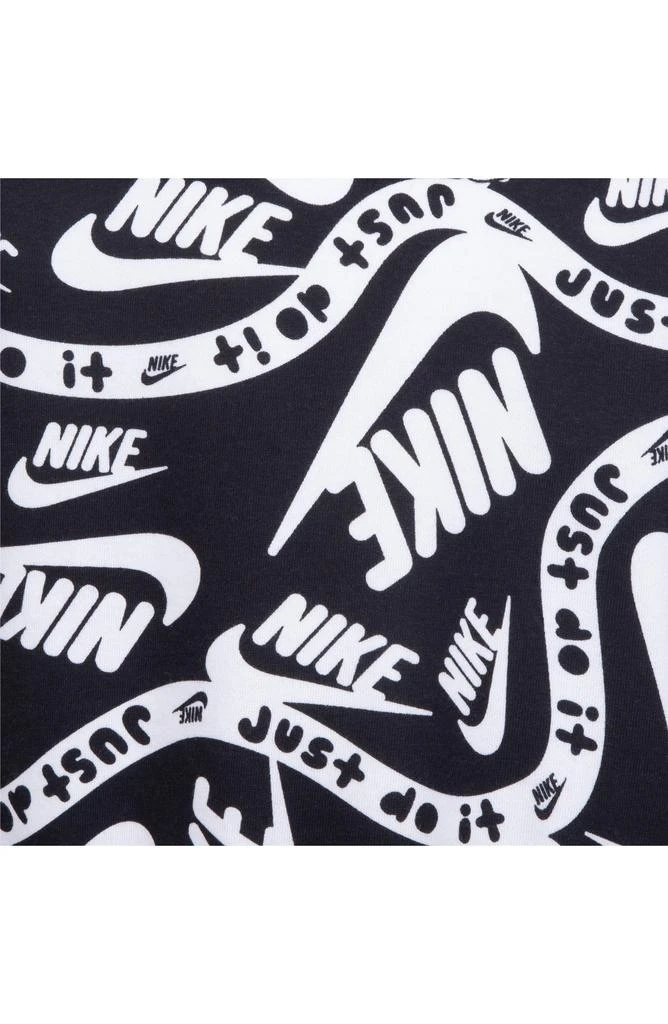 商品NIKE|Kids' Club Allover Print Sweatshirt & Joggers Set,价格¥219,第3张图片详细描述