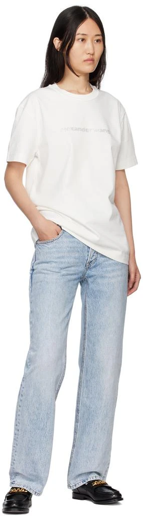 商品Alexander Wang|Blue Elastic Brief Layer Jeans,价格¥3586,第4张图片详细描述