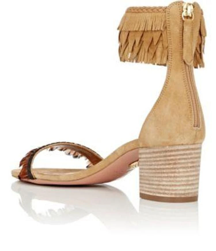 商品Aquazzura|流苏凉鞋,价格¥2250,第3张图片详细描述