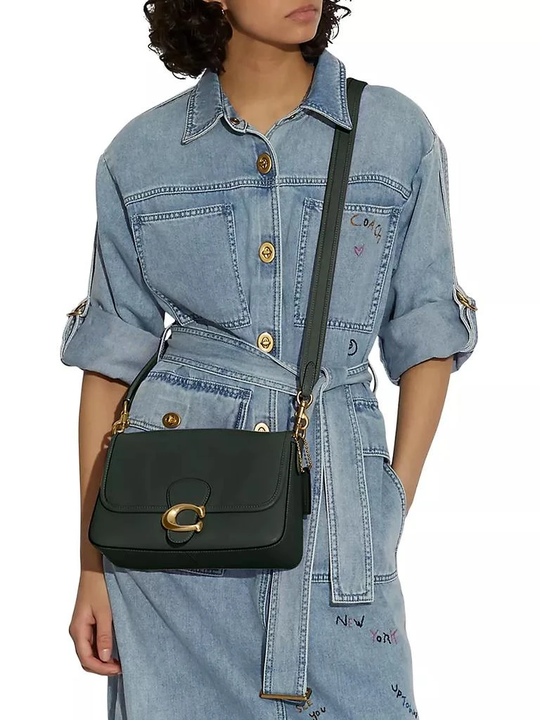 商品Coach|Soft Tabby Calf Leather Shoulder Bag,价格¥3373,第2张图片详细描述