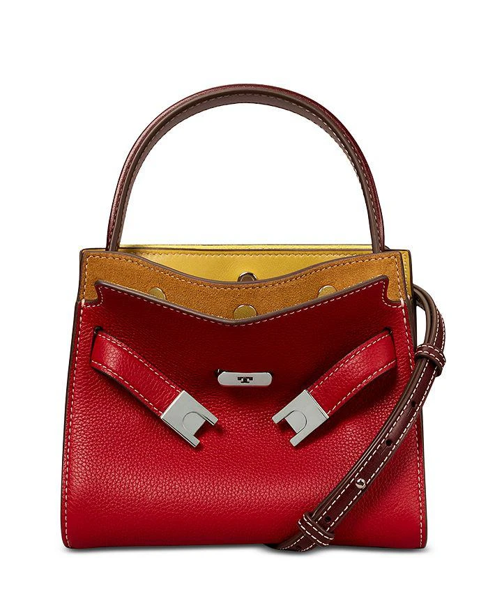 商品Tory Burch|Lee Radziwill Pebbled Petite Double Bag,价格¥5603,第1张图片