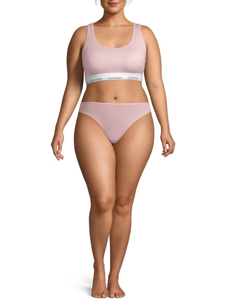 商品Calvin Klein|Plus Form Stretch Thong,价格¥56,第3张图片详细描述