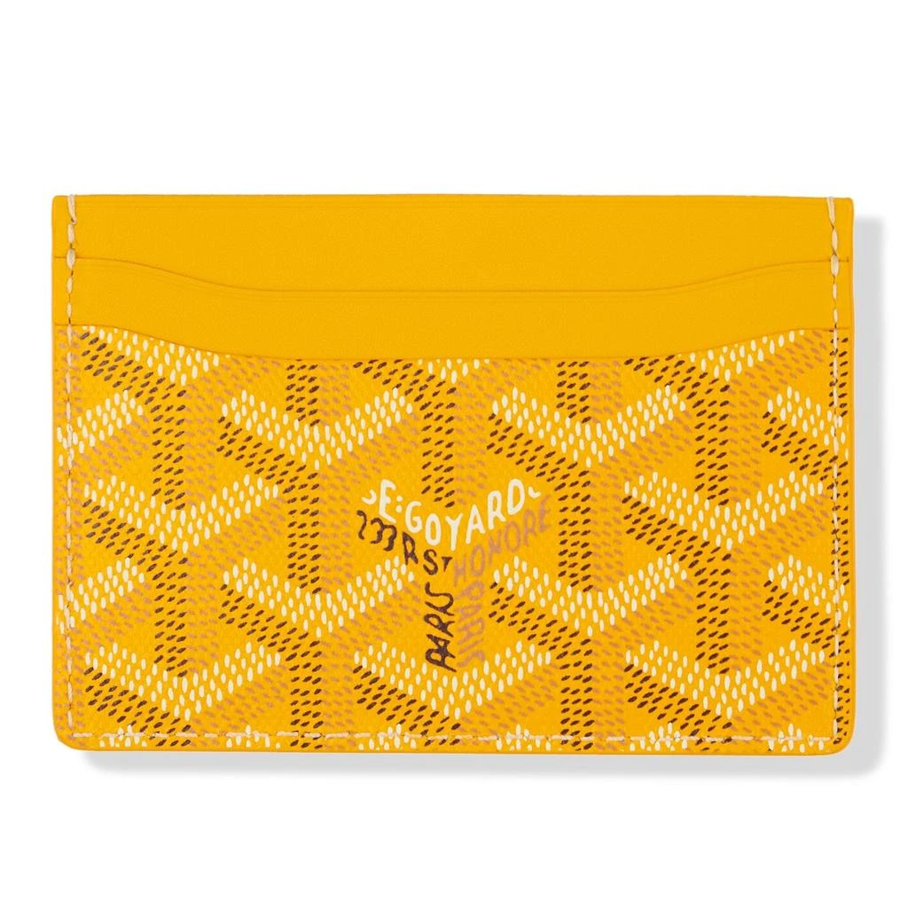 商品Goyard|Goyard Saint Sulpice Yellow Card Holder,价格¥5273,第1张图片