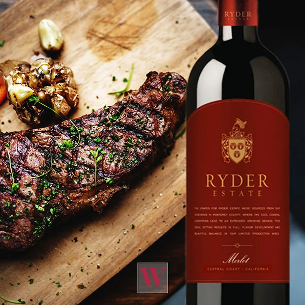 瑞德庄园梅洛干红葡萄酒 2015 | Ryder Estate Merlot 2015 (Central Coast, CA） 商品