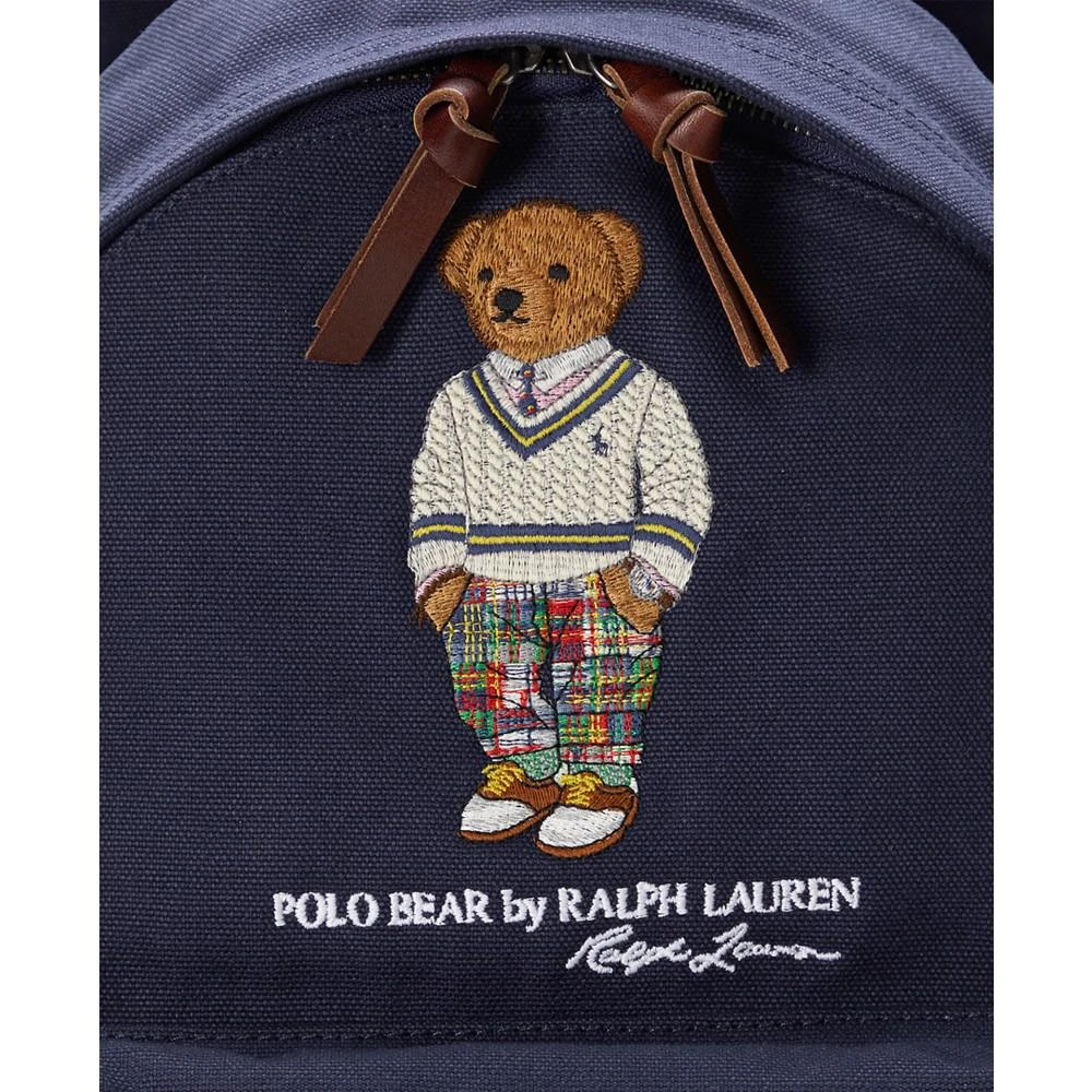 商品Ralph Lauren|Men's Polo Bear Canvas Backpack,价格¥1028,第3张图片详细描述