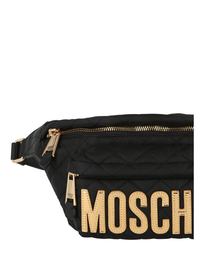 商品Moschino|Quilted Logo Belt Bag,价格¥2773,第5张图片详细描述