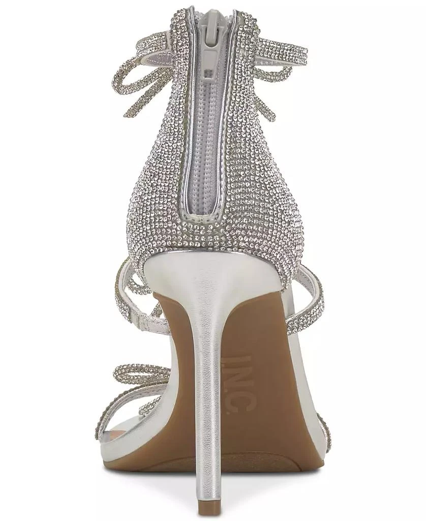 商品INC International|Women's Nolino Beaded Bow T-Strap Dress Sandals, Created for Macy's,价格¥326,第4张图片详细描述