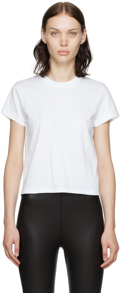 商品Alexander Wang|White Puff Logo T-Shirt,价格¥659,第1张图片