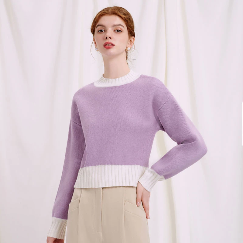 Zoie Wool Sweater - Lilac | Zoie羊毛毛衣 - 浅紫色 商品