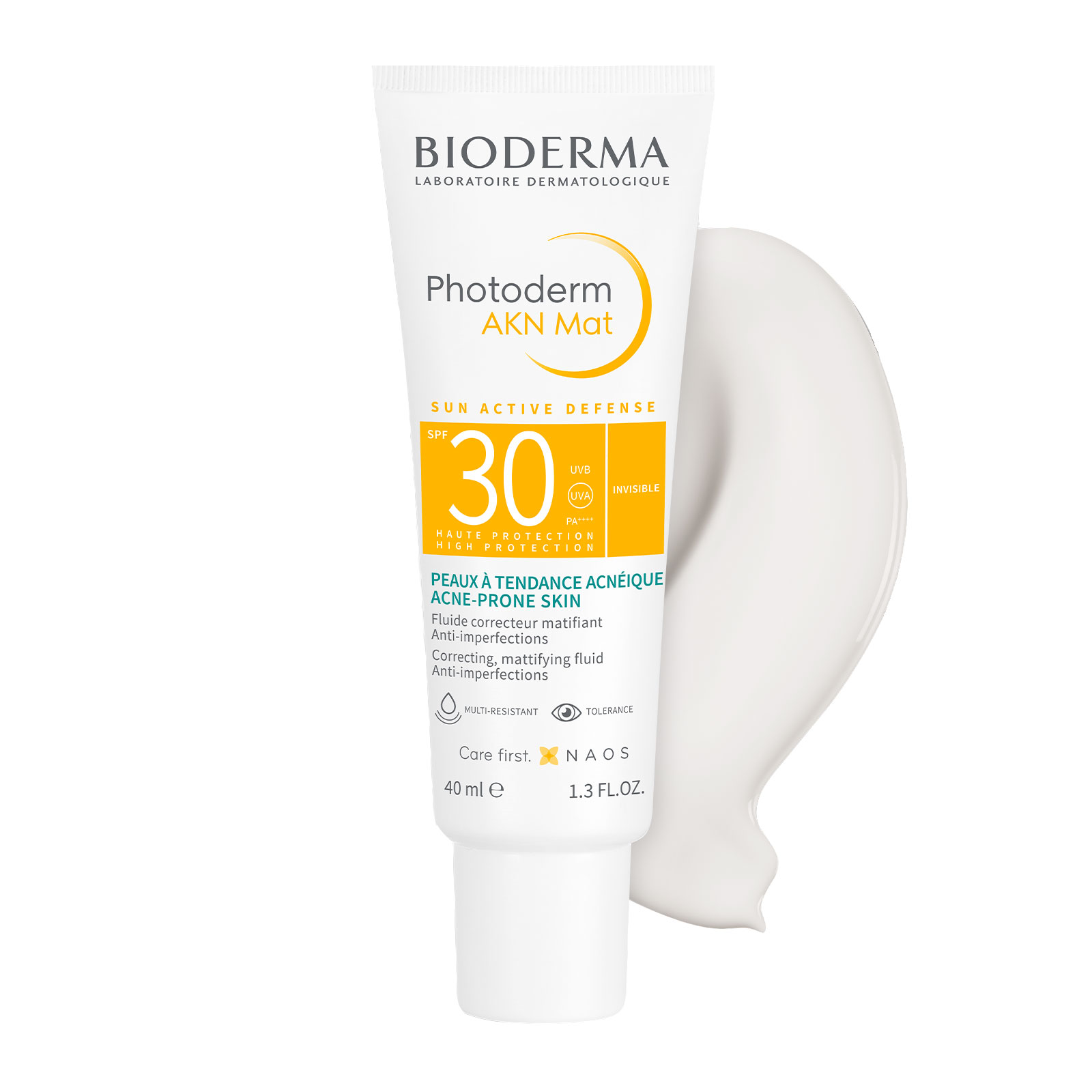 BIODERMA 贝德玛控油抗痘面部防晒霜SPF30 40ml商品第2张图片规格展示