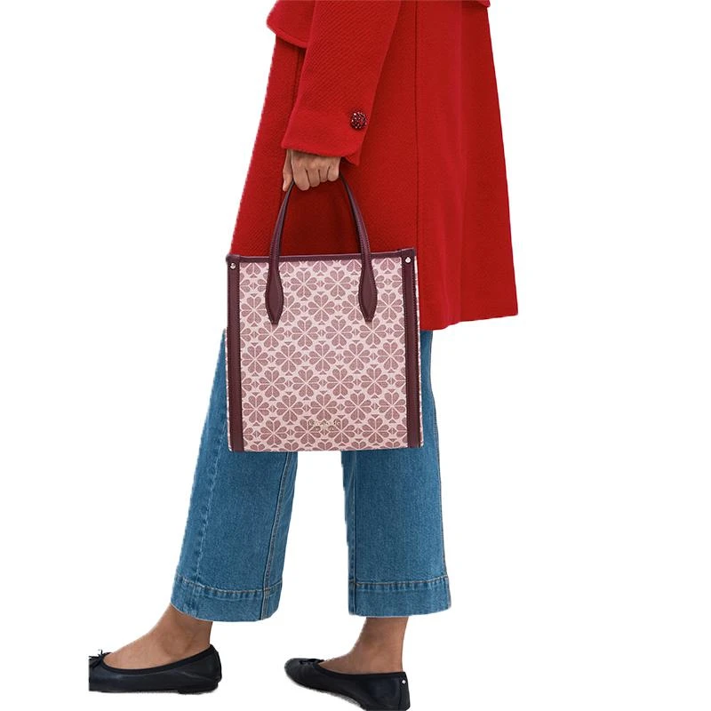 商品[国内直发] Kate Spade|凯特·丝蓓 Kate Spade 女士帆布中号手提包,价格¥1131,第5张图片详细描述