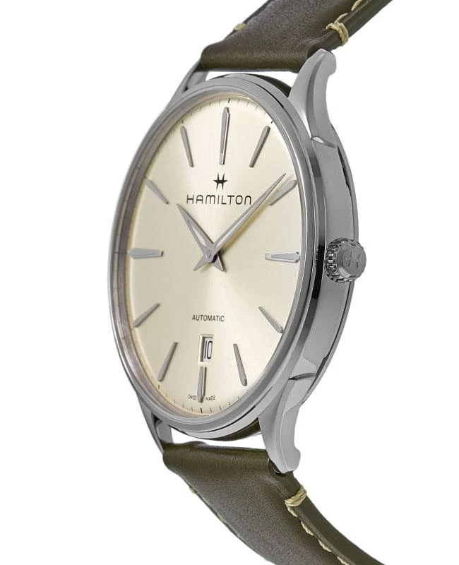 商品Hamilton|Hamilton Jazzmaster Thinline Auto Men's Watch H38525811,价格¥6619,第3张图片详细描述