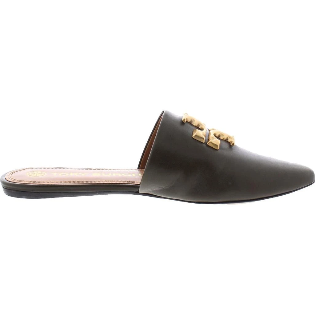 商品Tory Burch|Tory Burch Womens Eleanor Leather Pointed Toe Mules,价格¥1247,第2张图片详细描述