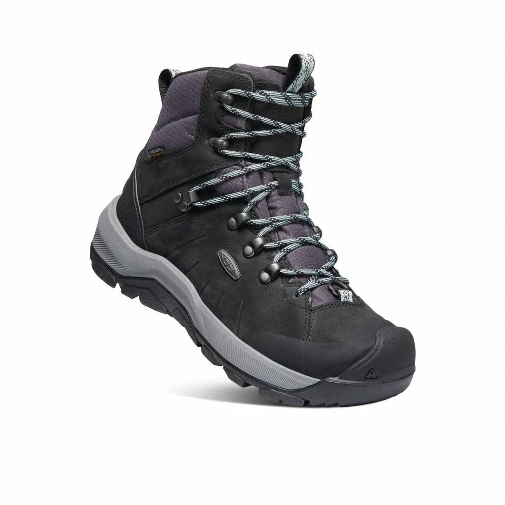 商品Keen|Women's Revel Iv Mid Polar Winter Boots In Black/harbor Gray,价格¥934,第2张图片详细描述