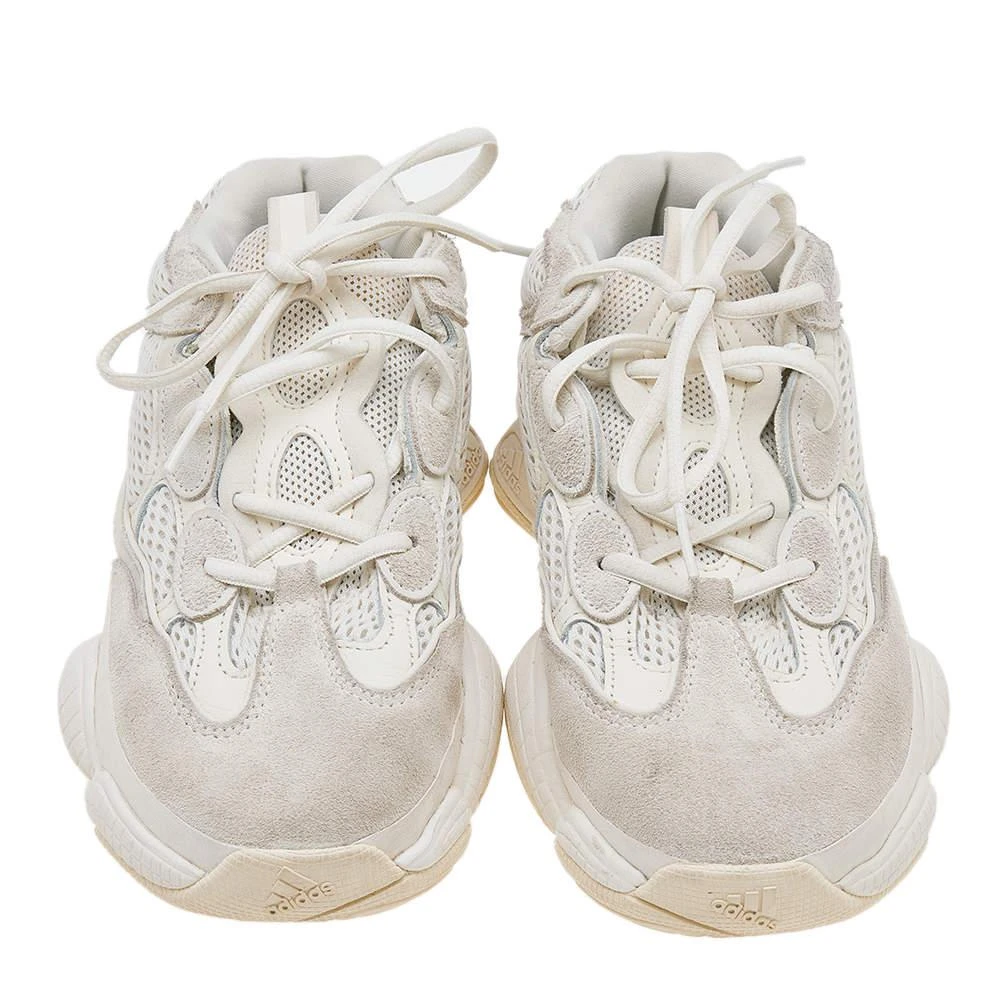 商品[二手商品] YEEZY|Yeezy x adidas White Mesh And Suede 500 Bone Sneakers Size 39 1/3,价格¥1354,第3张图片详细描述