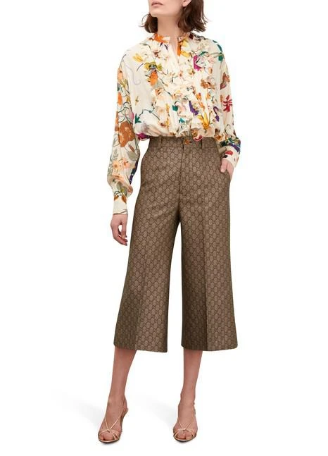 商品Gucci|Wool blend culottes,价格¥9257,第2张图片详细描述