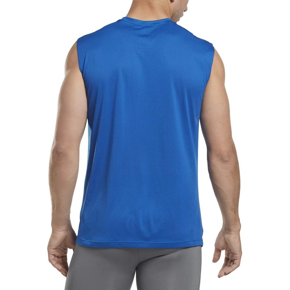 商品Reebok|Men's Workout Ready Sleeveless Tech T-Shirt,价格¥93,第2张图片详细描述