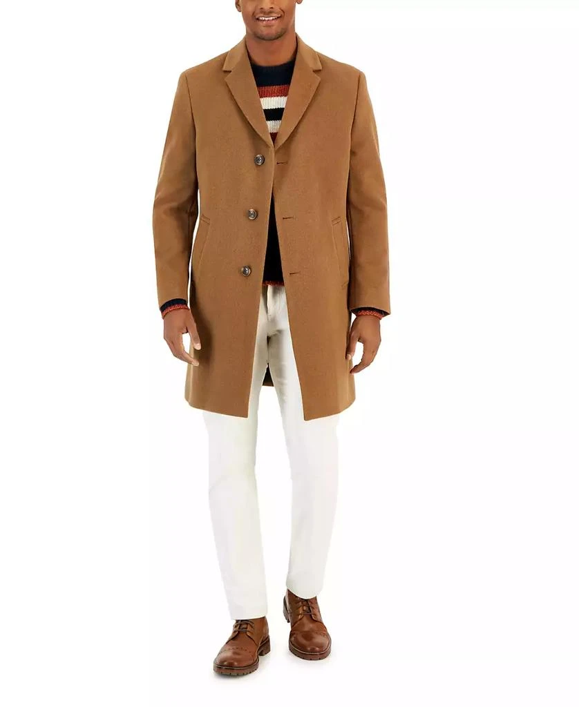 商品Nautica|Men's Classic-Fit Camber Wool Overcoat,价格¥2077,第1张图片详细描述