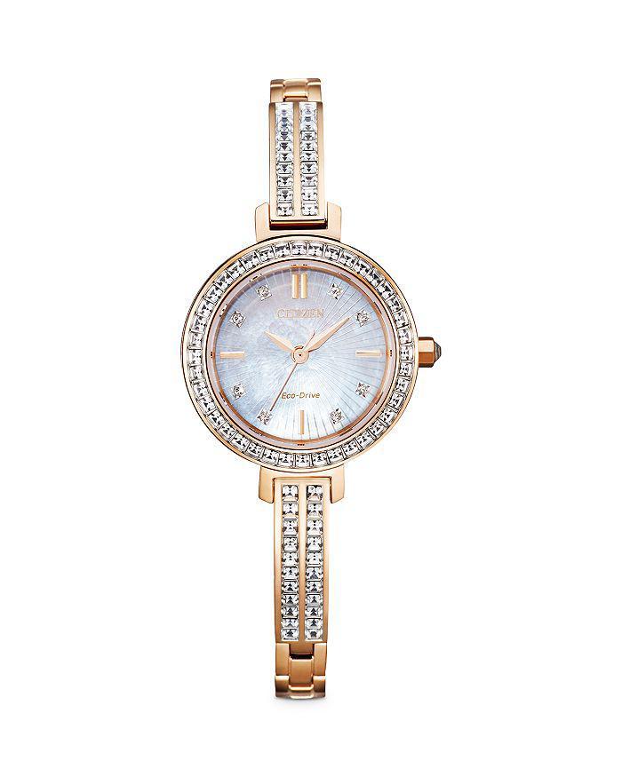 商品Citizen|Eco-Drive Silhouette Crystal Watch, 25mm,价格¥2763,第3张图片详细描述