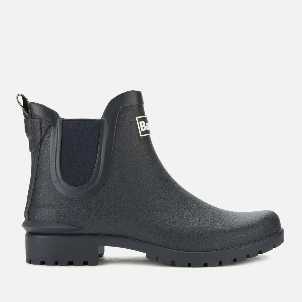 商品Barbour|Barbour Women's Wilton Chelsea Wellies - Navy,价格¥544,第1张图片