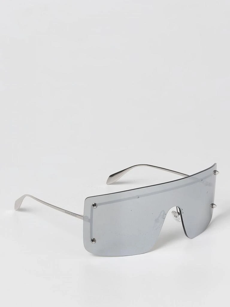 商品Alexander McQueen|Alexander McQueen metal sunglasses with mirrored lenses,价格¥3017,第1张图片