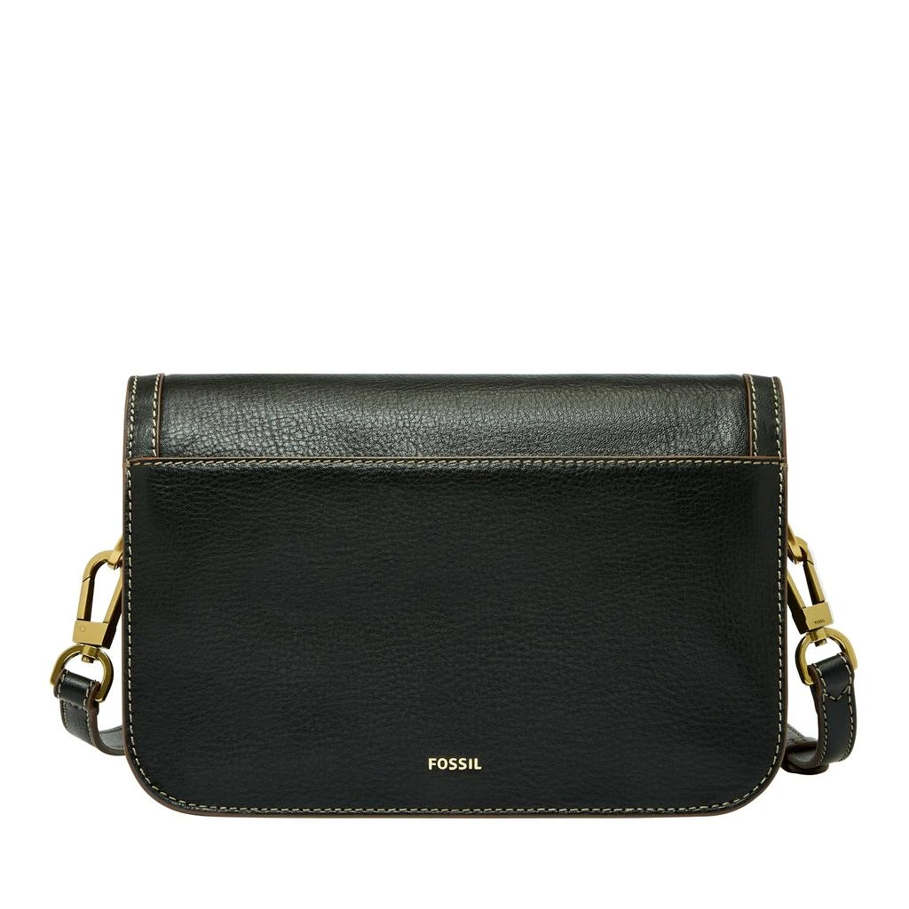 商品Fossil|Fossil Women's Ainsley LiteHide Leather Flap Crossbody,价格¥559,第3张图片详细描述