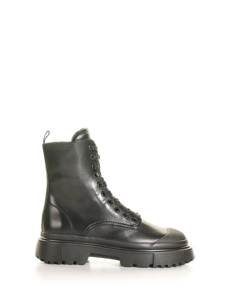 商品hogan|Anfibio Lace-up Boots,价格¥3359,第1张图片