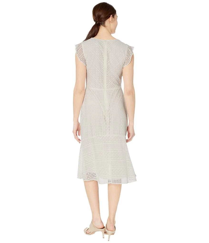 商品Ralph Lauren|Celia Cap Sleeve Day Dress,价格¥498,第3张图片详细描述