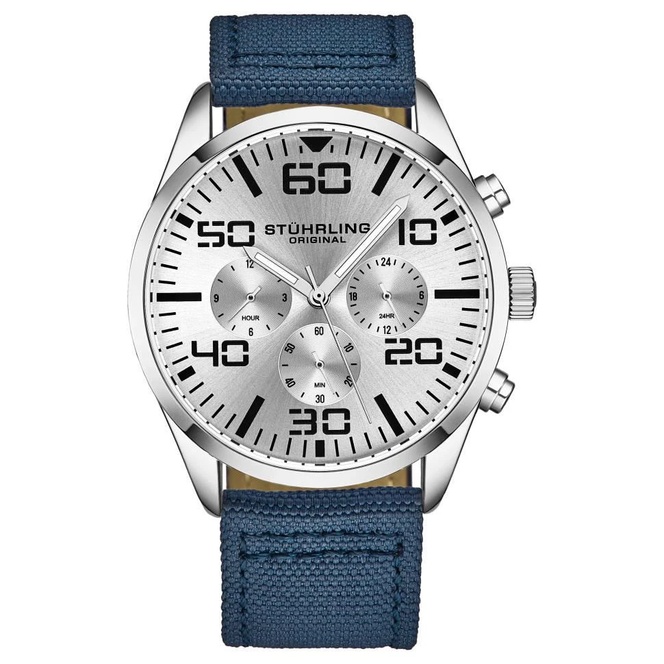 商品Stuhrling|Stuhrling Aviator Men's Watch,价格¥520,第1张图片