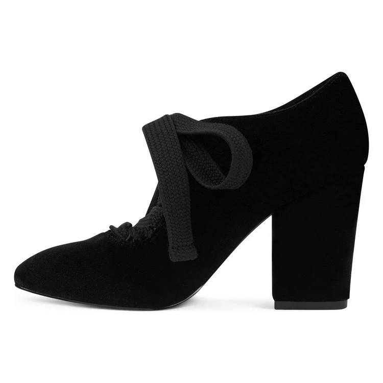 商品Nine West|Stellamar Lace-Up Pumps,价格¥519,第4张图片详细描述