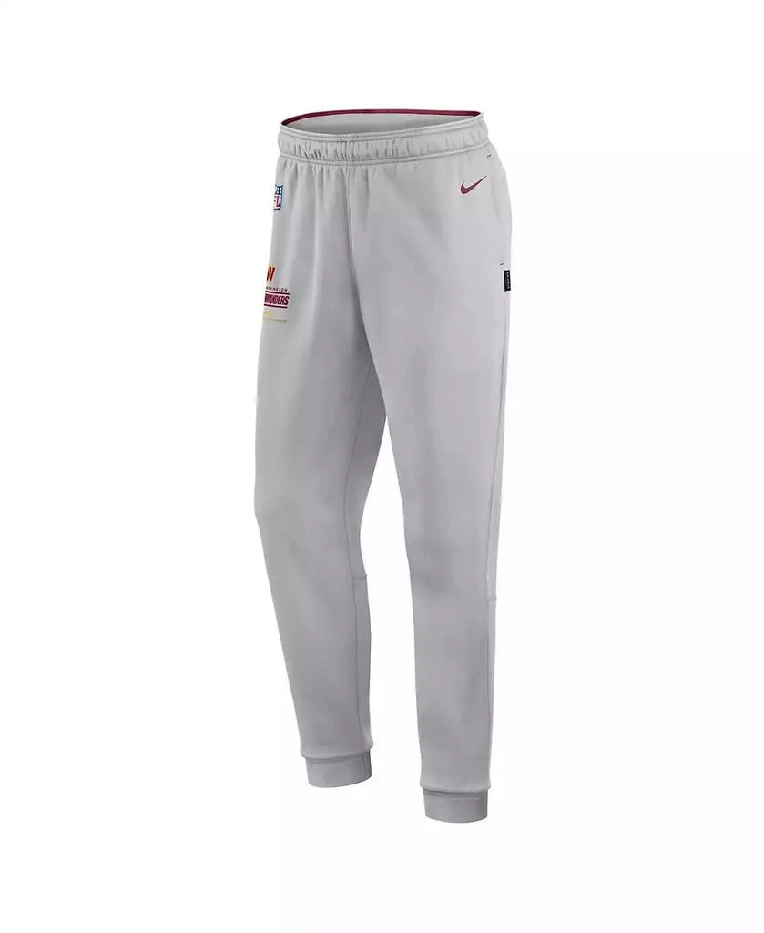 商品NIKE|Men's Gray Washington Commanders Sideline Logo Performance Pants,价格¥479,第3张图片详细描述
