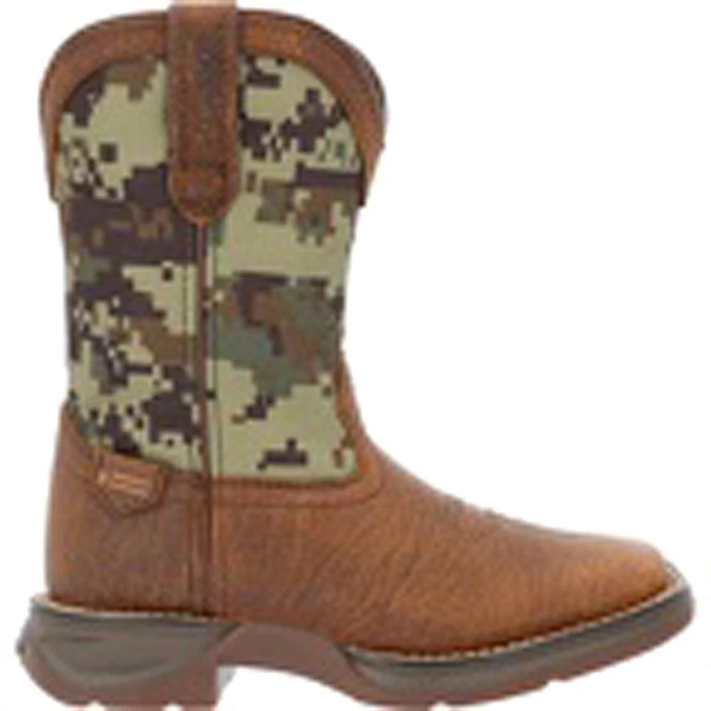 商品Durango|Lil' Rebel Digi Camo Square Toe Cowboy Boots (Little Kid),价格¥716,第1张图片详细描述