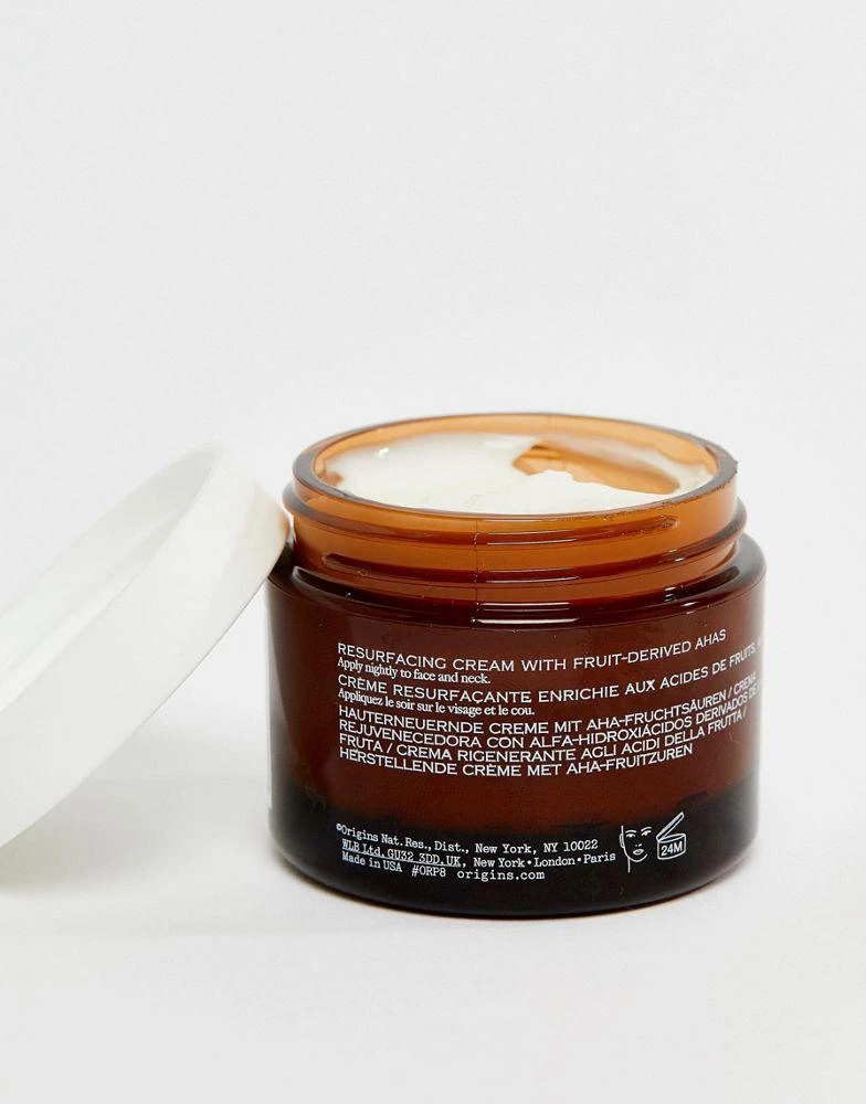 商品Origins|Origins High-Potency Night-a-Mins Resurfacing Cream with Fruit-Derived AHAs 50ml,价格¥364,第4张图片详细描述