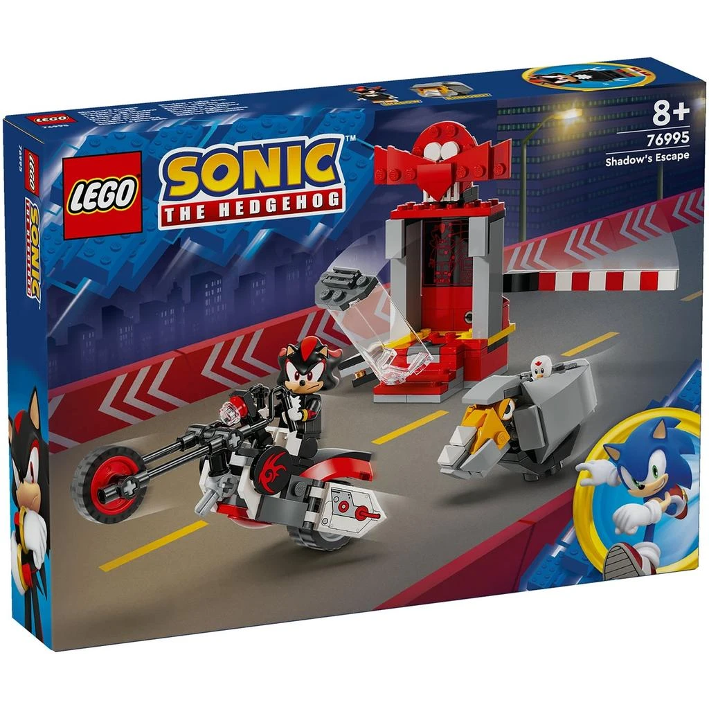 商品LEGO Sonic the Hedgehog Shadow the Hedgehog Escape 76995,价格¥211,第1张图片